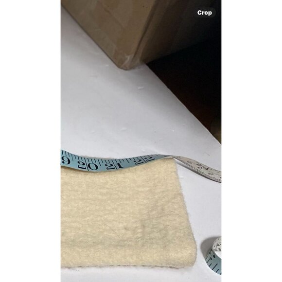 Jones New York Petite Winter White Merino Wool Jacket Sweater Zip Front PL 12P - Picture 10 of 12